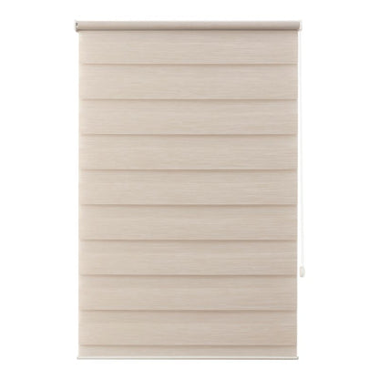 GoodHome Elin dag/nat rullegardin 68,8 x 240 cm lys beige