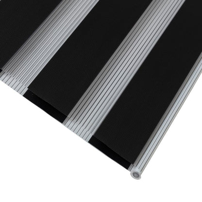 GoodHome Elin dag-nat rullegardin 72,3 x 240 cm mat-sort