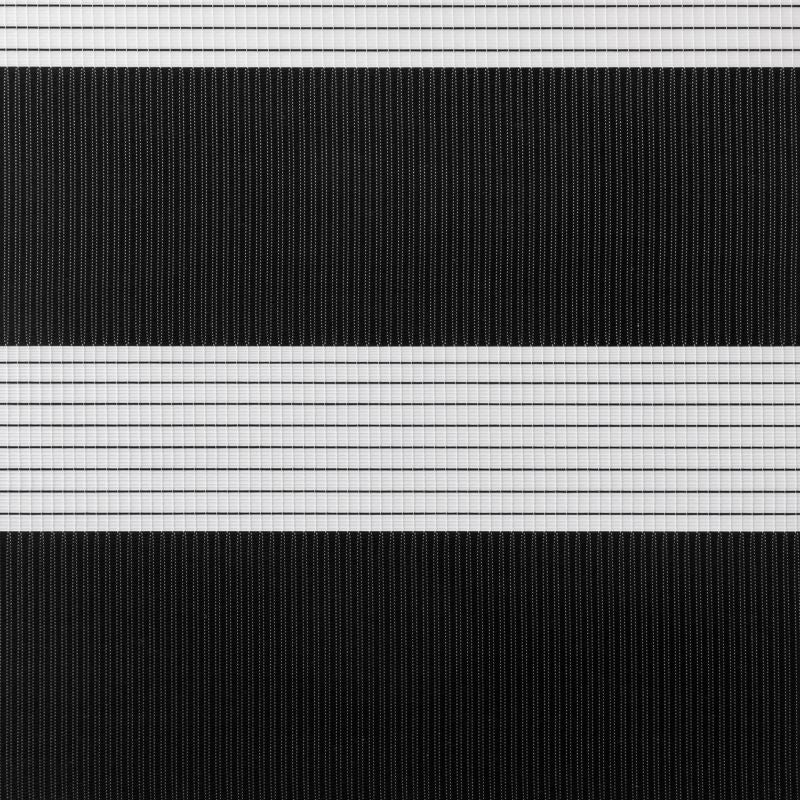 GoodHome Elin dag-nat rullegardin 87,3 x 160 cm mat-sort