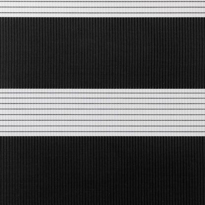 GoodHome Elin dag-nat rullegardin 87,3 x 160 cm mat-sort