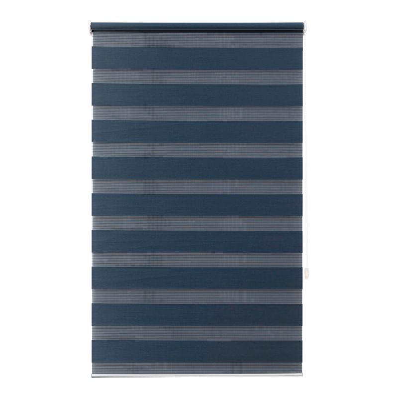 GoodHome Elin dag-nat rullegardin 87,3 x 160 cm i navyblå