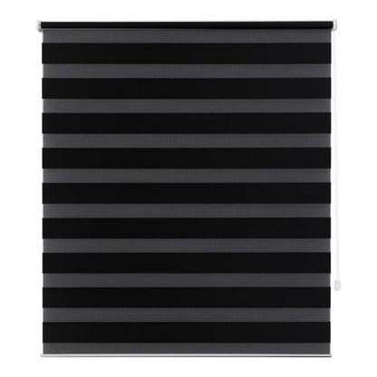 GoodHome Elin dag-nat rullegardin 97,3 x 160 cm sort