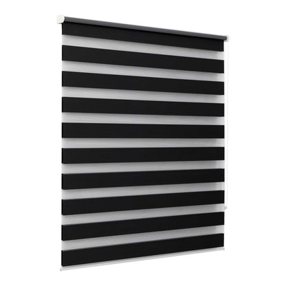 GoodHome Elin dag-nat rullegardin 97,3 x 160 cm sort