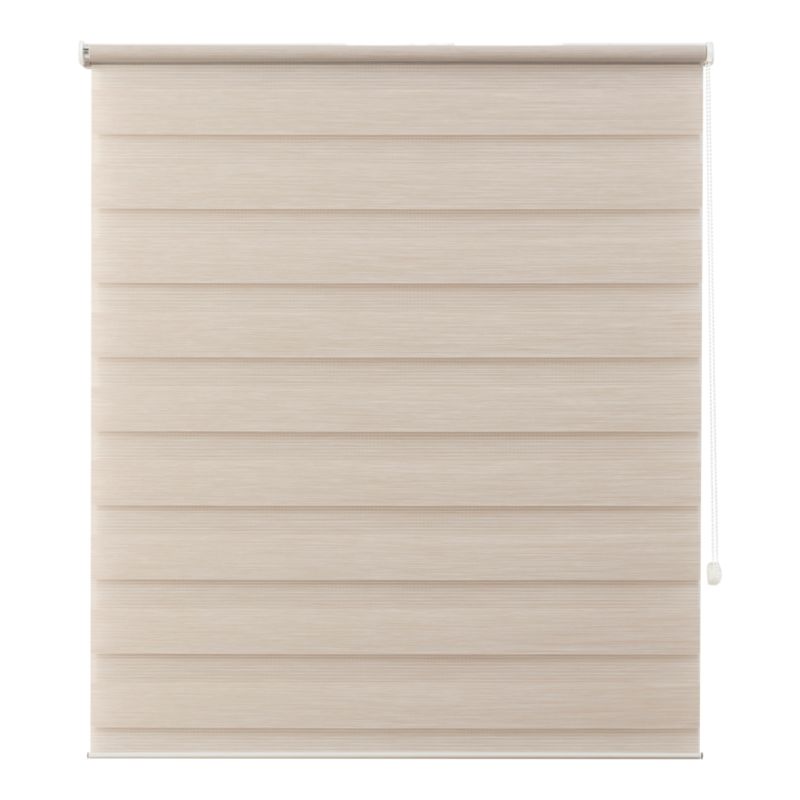 GoodHome Elin dag-nat rullegardin 97,3 x 240 cm i lys beige
