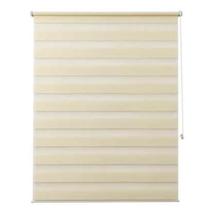 Dag- og nat rullegardin OPP 136,6 x 160 cm i creme