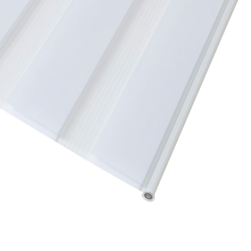 Dag- og nat-rullegardin OPP 156,7 x 160 cm hvid