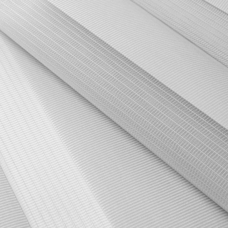 Dags- og nat rullegardin OPP 51,7 x 160 cm lys grå