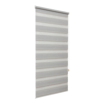 Dag- og nat-rullegardin OPP 56,7 x 160 cm lys grå