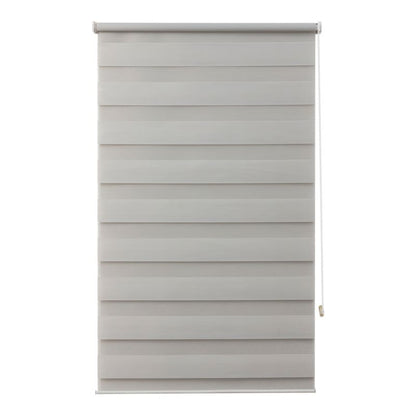 Dag- og nat-rullegardin OPP 71,7 x 240 cm lys grå