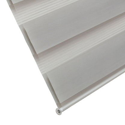 Dag- og nat-rullegardin OPP 71,7 x 240 cm lys grå