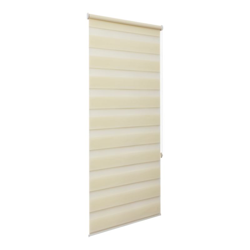 Dags- og nat rullegardin OPP 71,7 x 240 cm i creme