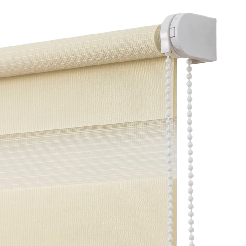Dags- og nat rullegardin OPP 71,7 x 240 cm i creme