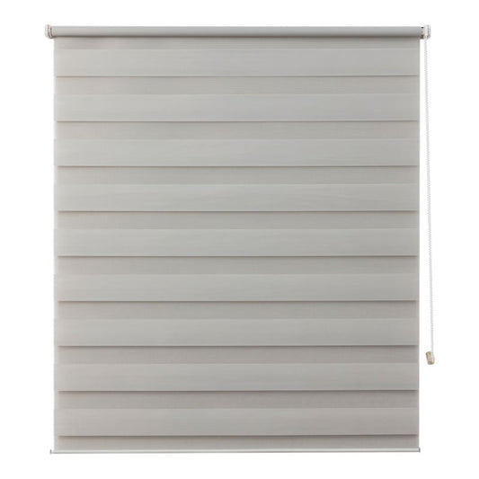 Dag- og nat-rullegardin OPP 96,7 x 160 cm lys grå