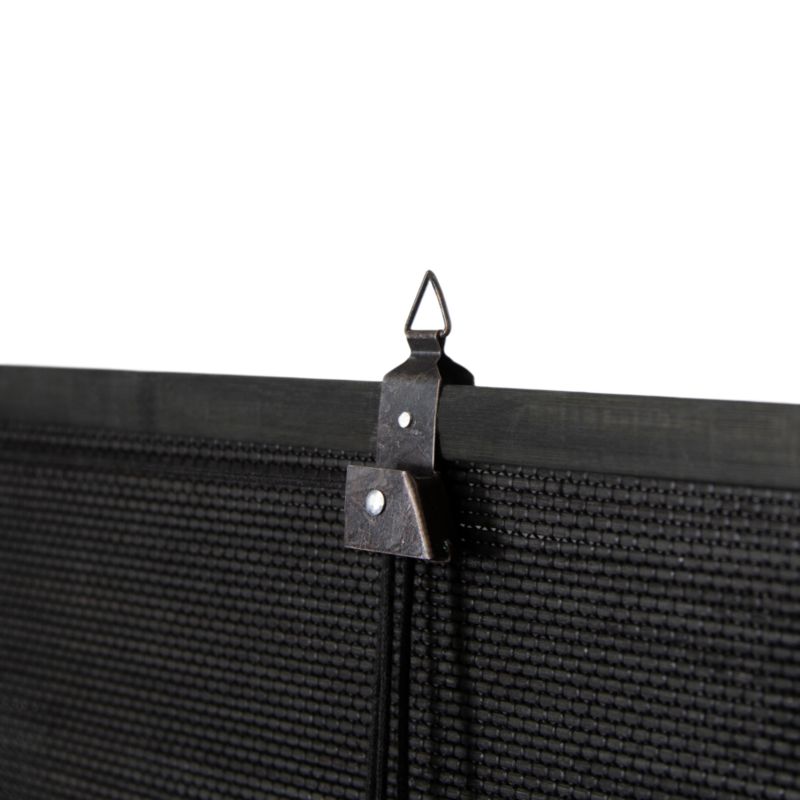 GoodHome Akapa bambus rullegardin 180 x 180 cm mat-sort