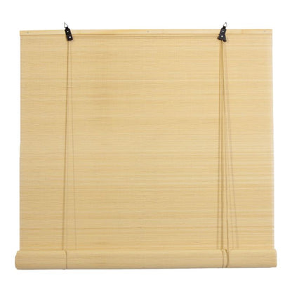 GoodHome Akapa bambus rullegardin 180 x 180 cm lys beige