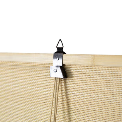 GoodHome Akapa bambus rullegardin 180 x 180 cm lys beige