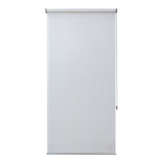 GoodHome Asthall rullegardin 52,3 x 160 cm hvide striber