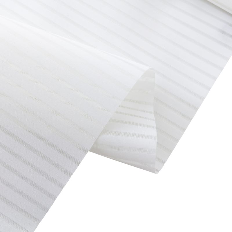 GoodHome Asthall rullegardin 52,3 x 160 cm hvide striber