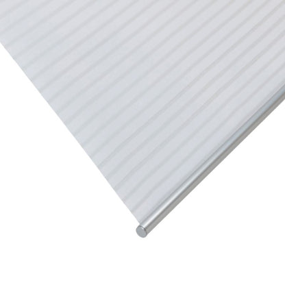 GoodHome Asthall rullegardin 52,3 x 160 cm hvide striber