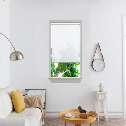 GoodHome Asthall rullegardin 72,3 x 240 cm hvid