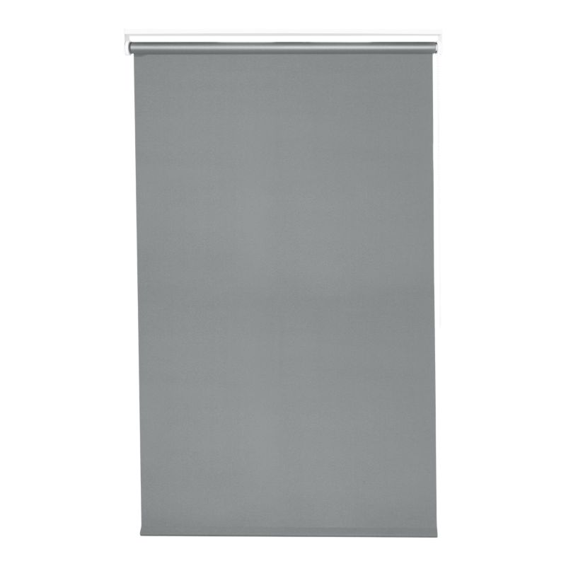 GoodHome Boreas mørklægningsrullegardin 117 x 160 cm grå