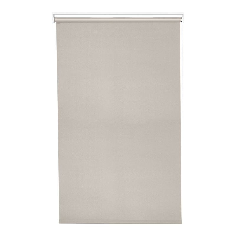 GoodHome Boreas mørklægningsrullegardin 137 x 160 cm perlehvid-grå