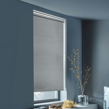 GoodHome Boreas rullegardin 37 x 160 cm grå
