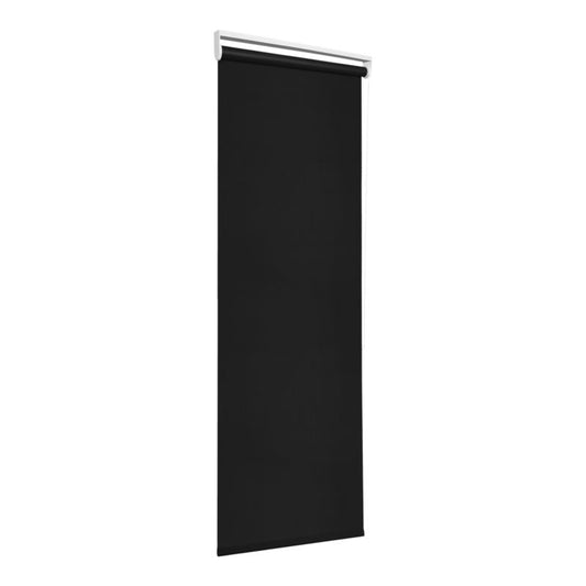GoodHome Boreas mørklægningsrullegardin 42 x 160 cm sort