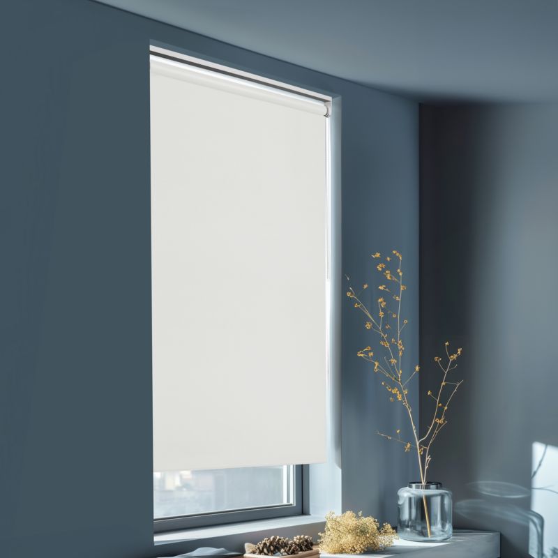 GoodHome Boreas mørklægningsrullegardin 57 x 160 cm hvid