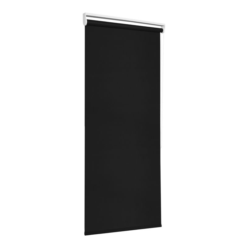 GoodHome Boreas mørklægningsrullegardin 57 x 160 cm sort