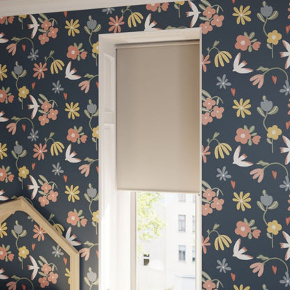 GoodHome Boreas mørklægningsrullegardin 57 x 160 cm i perlegrå