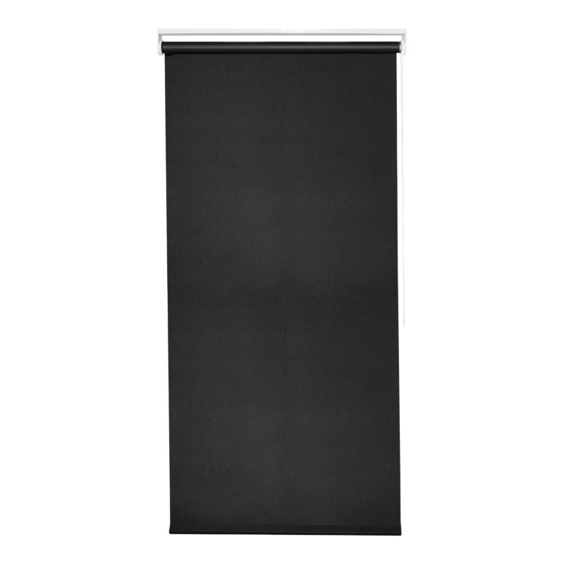 GoodHome Boreas mørklægningsrullegardin 72 x 240 cm sort