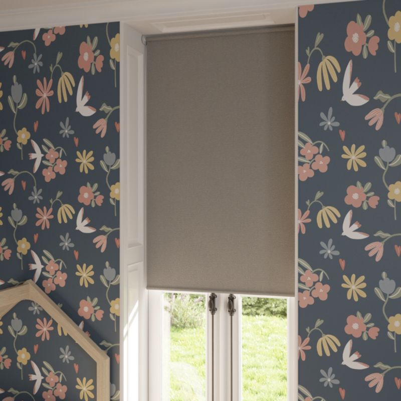 GoodHome Boreas mørklægningsrullegardin 72 x 240 cm grå