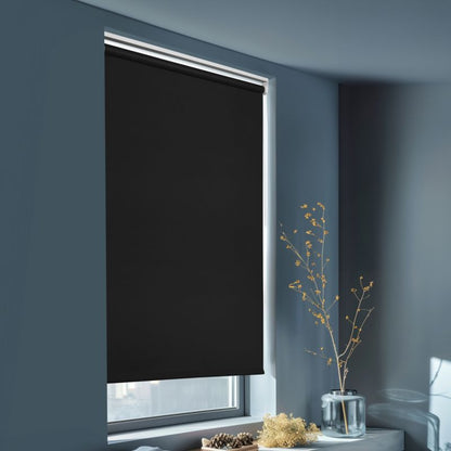 GoodHome Boreas mørklægningsrullegardin 87 x 160 cm sort