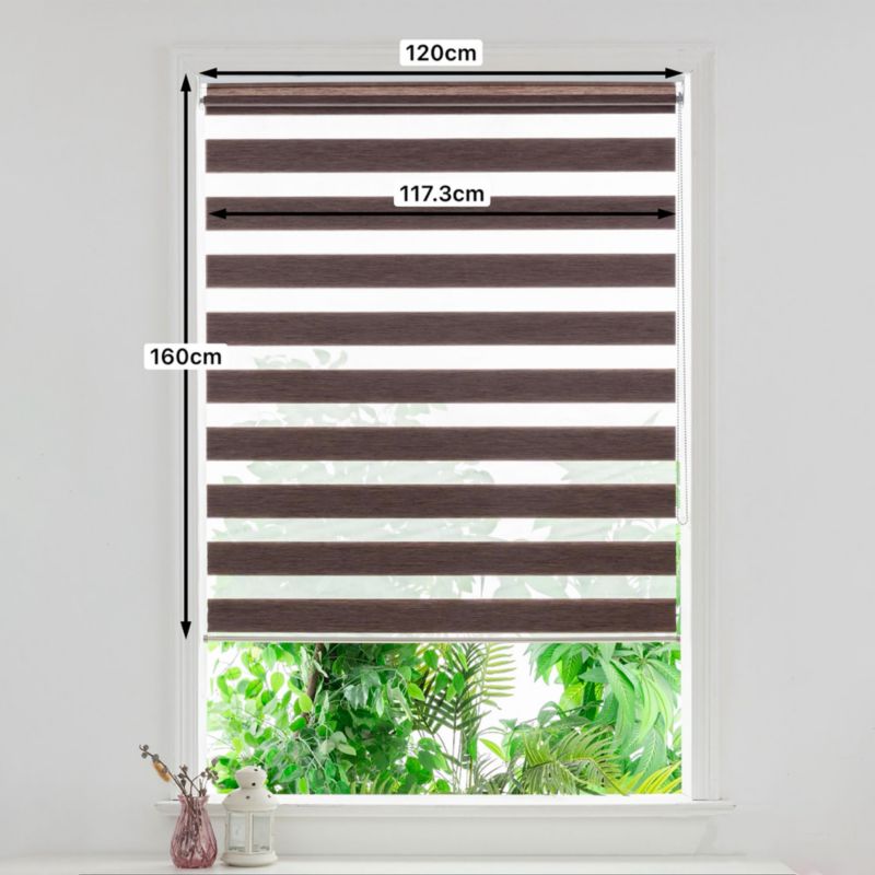 GoodHome Brize rullegardin 117,3 x 160 BRAZ
