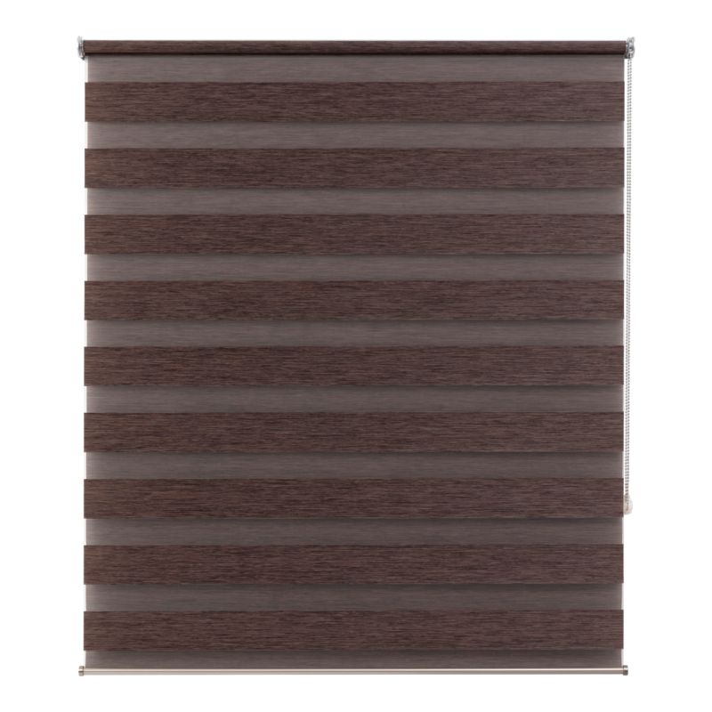 GoodHome Brize rullegardin 137,3 x 160 cm brun