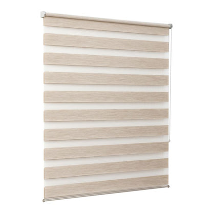 GoodHome Brize rullegardin 137,3 x 160 cm i lys beige