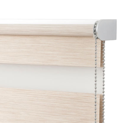 GoodHome Brize rullegardin 137,3 x 160 cm i lys beige