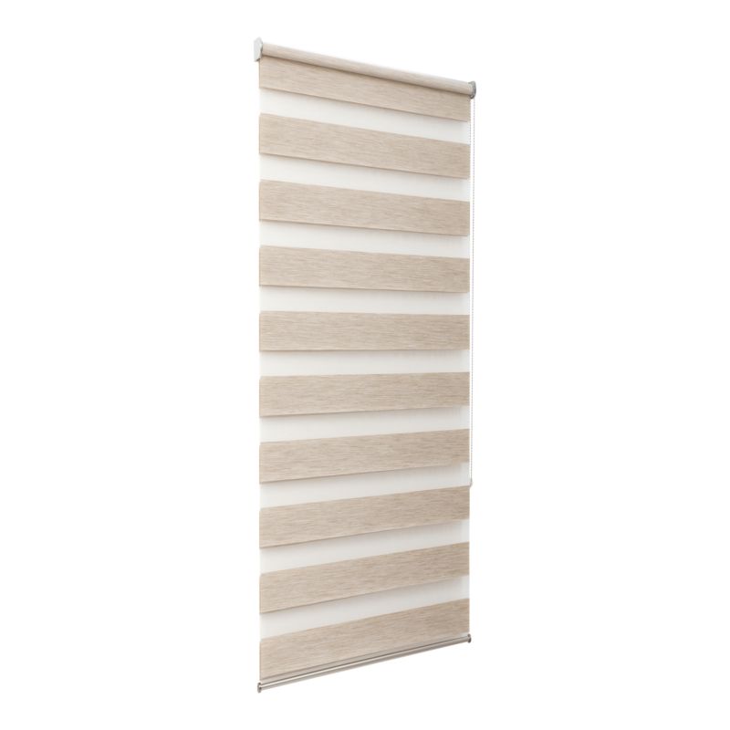 GoodHome Brize rullegardin 37,3 x 160 cm lys beige