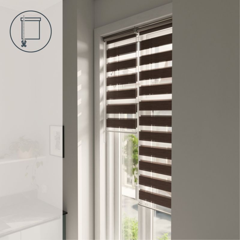 GoodHome Brize rullegardin 42,3 x 160 cm i brun