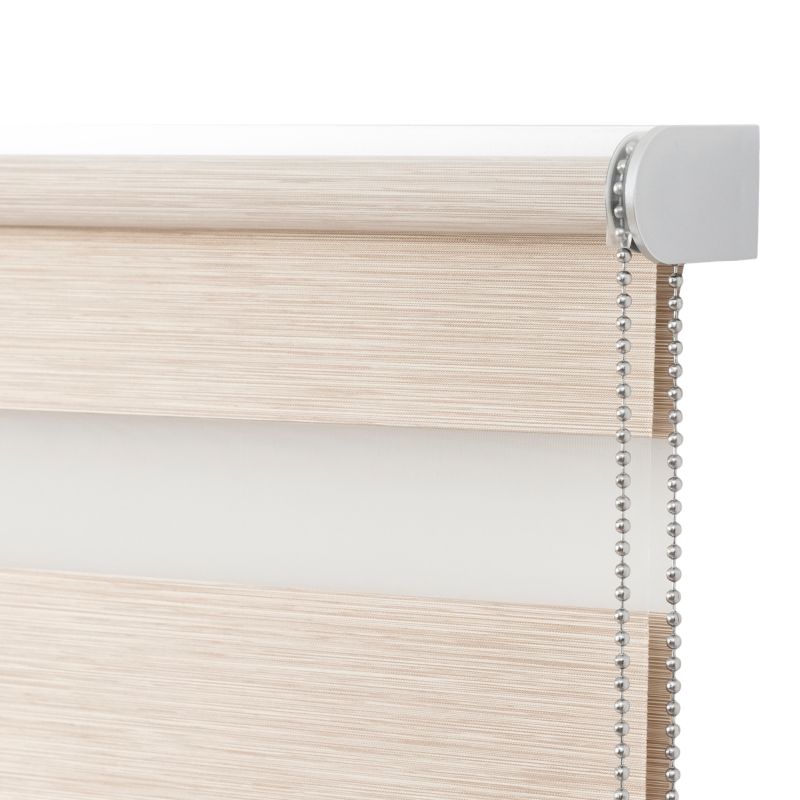GoodHome Brize rullegardin 72,3 x 240 cm lys beige