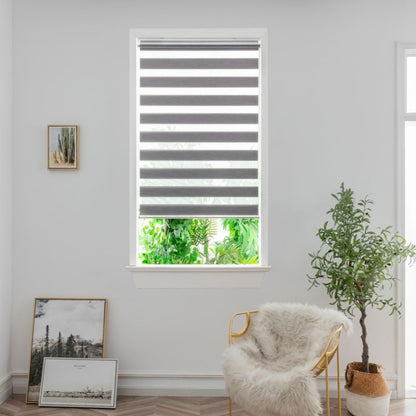 GoodHome Brize rullegardin 87,3 x 160 cm grå