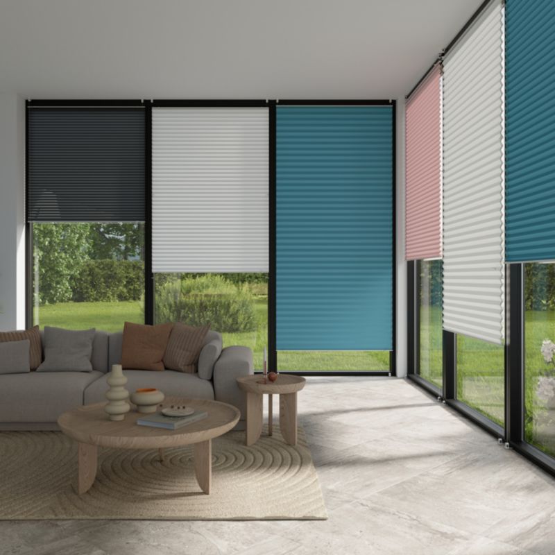 GoodHome Caprera rullegardin 68 x 210 cm i fersken