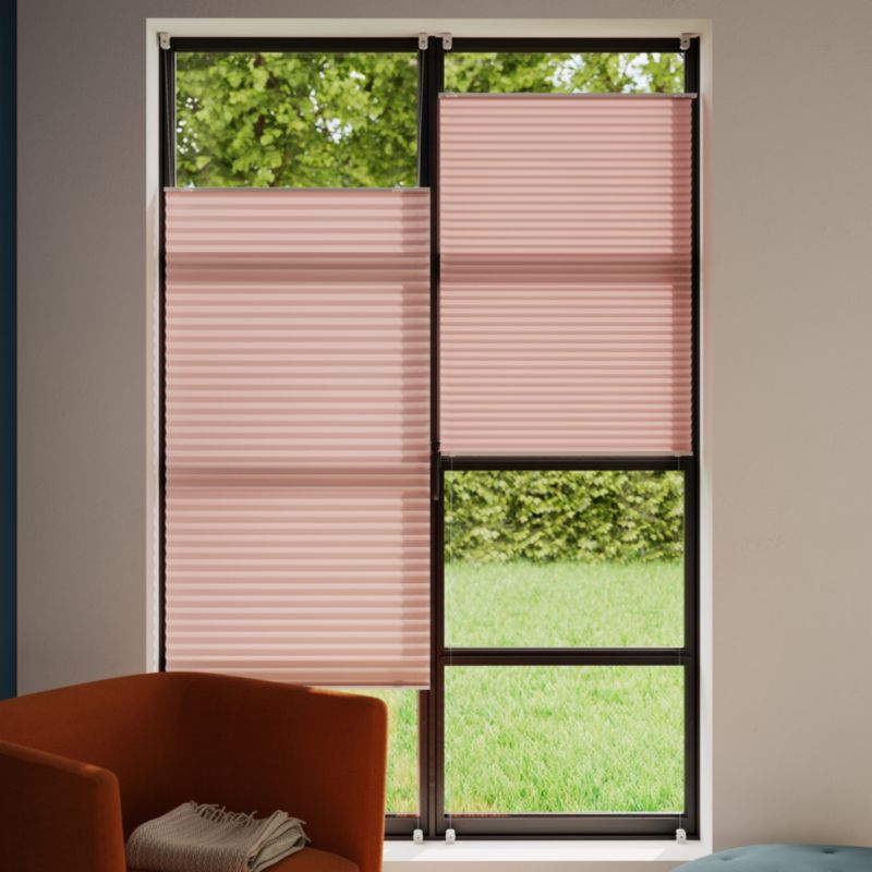 GoodHome Caprera rullegardin 68 x 210 cm i fersken