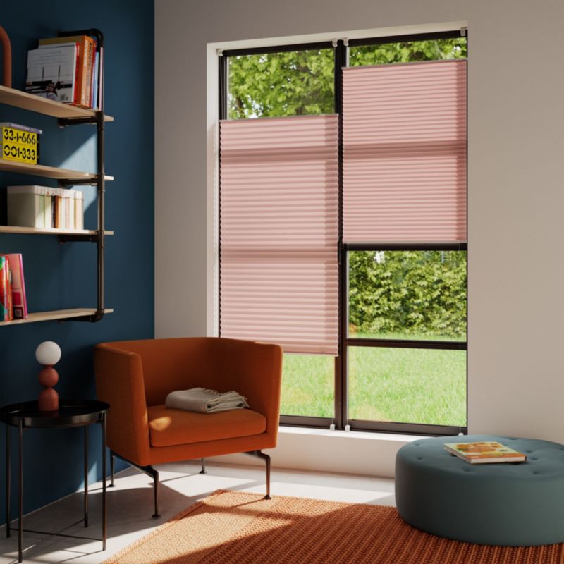 GoodHome Caprera rullegardin 68 x 210 cm i fersken
