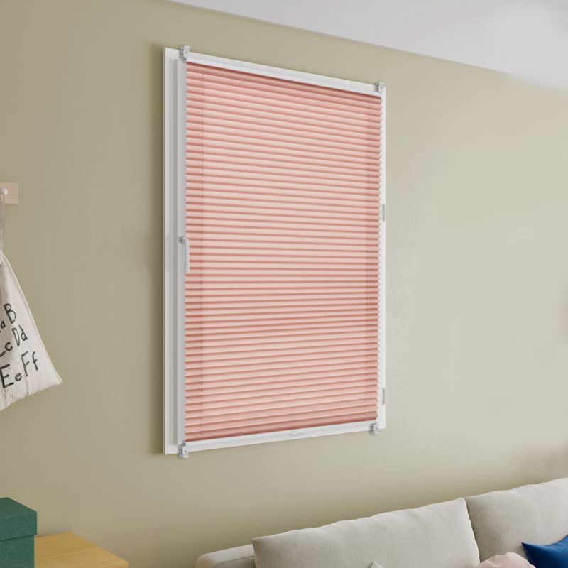 GoodHome Caprera rullegardin 68 x 210 cm i fersken