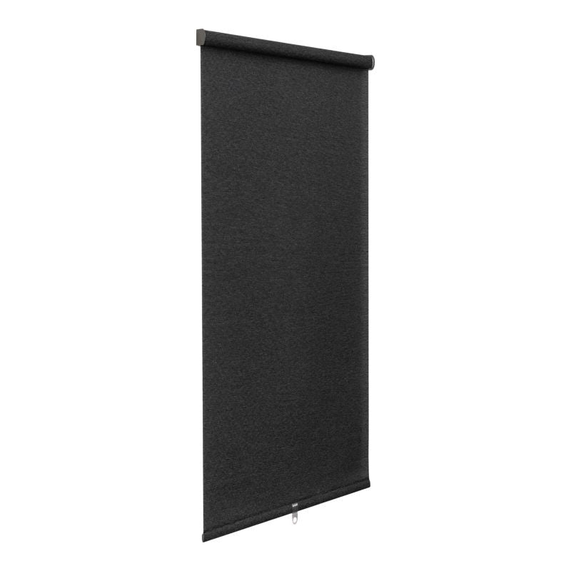 GoodHome Eccles rullegardin 53 x 160 cm sort