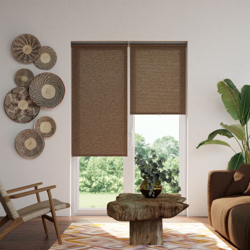 GoodHome Eccles rullegardin 73 x 240 cm beige