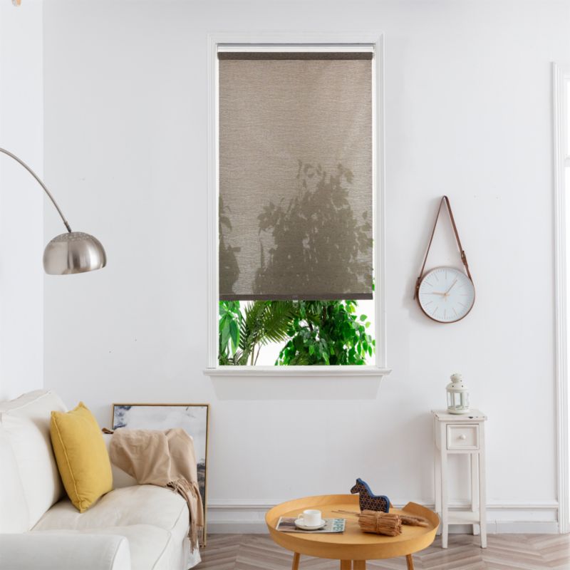 GoodHome Eccles rullegardin 73 x 240 cm beige