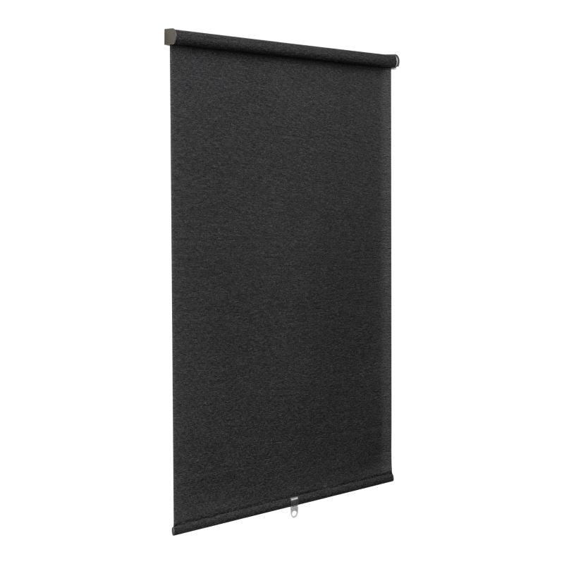 GoodHome Eccles rullegardin 88 x 240 cm sort
